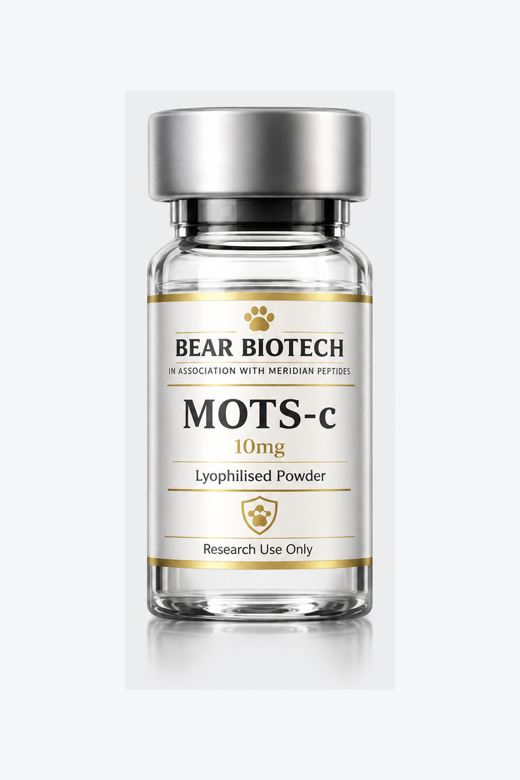 MOTS-c 10mg lyophilised powder research vial